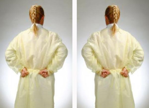 Disposable Operating Room Scrubs Uniforms , Non Woven Protective Clothing