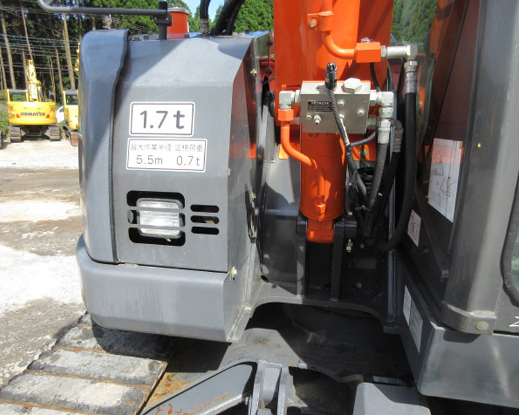 Japanese Hitachi Hitachi70 US Long Arm Mini Excavator 0.33m3 Bucket Capacity 40.5Kw