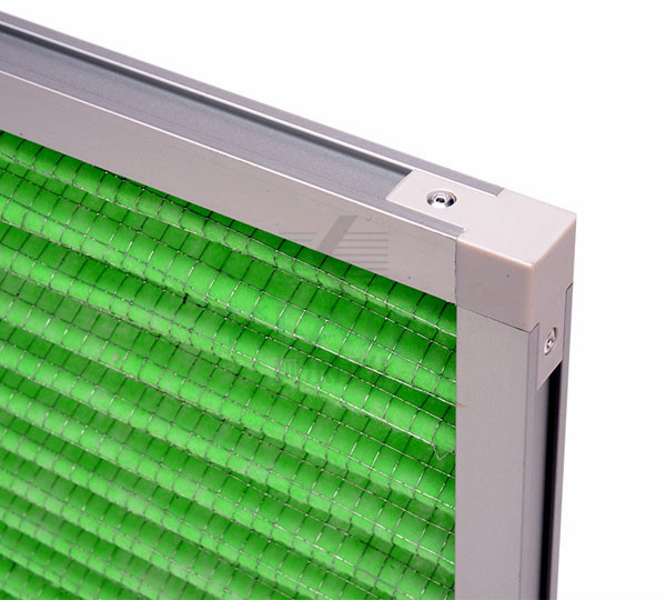G3 / G4 Pleated Air Pre Filter , Cardboard Frame Synthetic Air Filter