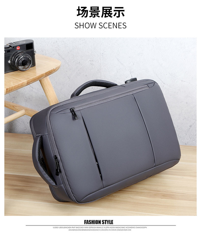 17cm Business Laptop Backpack Handbag BSCI Anti Theft Waterproof Laptop Handbag