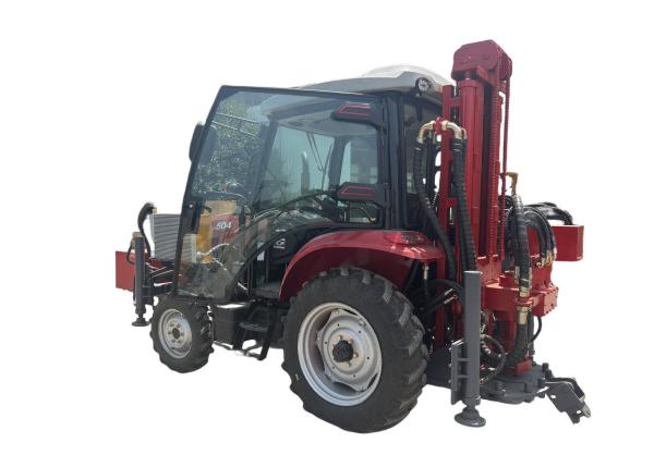 12t Lifting Force Small Water Well Drilling Rigs / Trailer Mounted High