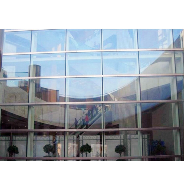 Diamond Shape Visible 10mm Aluminium Curtain Wall