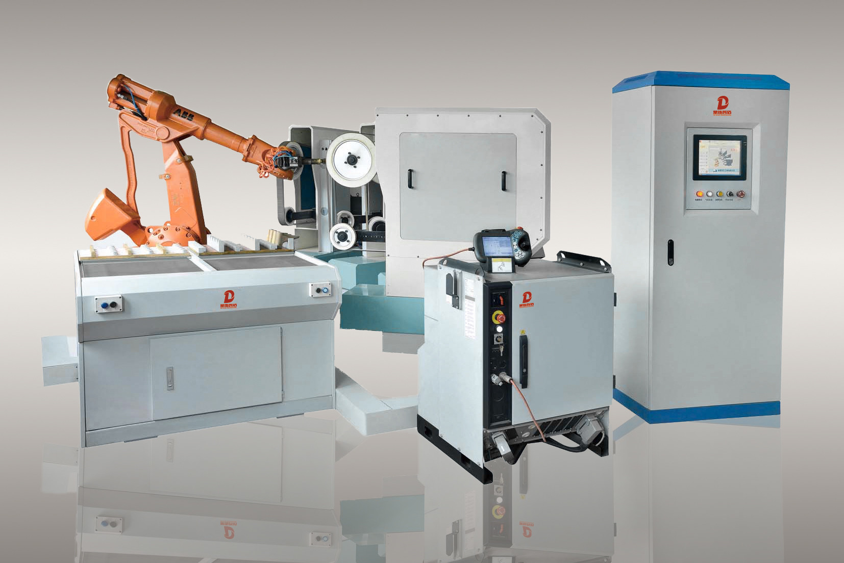 11KW CNC Automatic Polishing Machine For Faucet