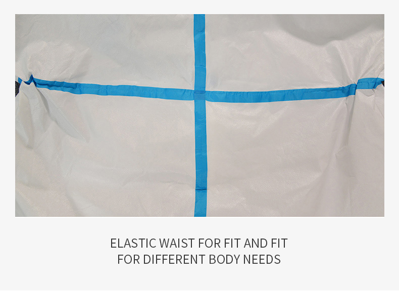 PPE Disposable Protective Full Body Suit Garments Superior Breathable
