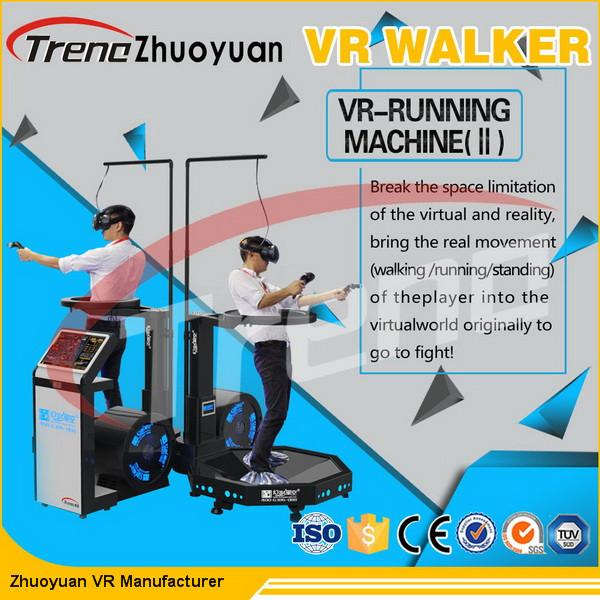 Multiplayer Video Game Virtual Reality Treadmill , Airport Motion 9D Movie