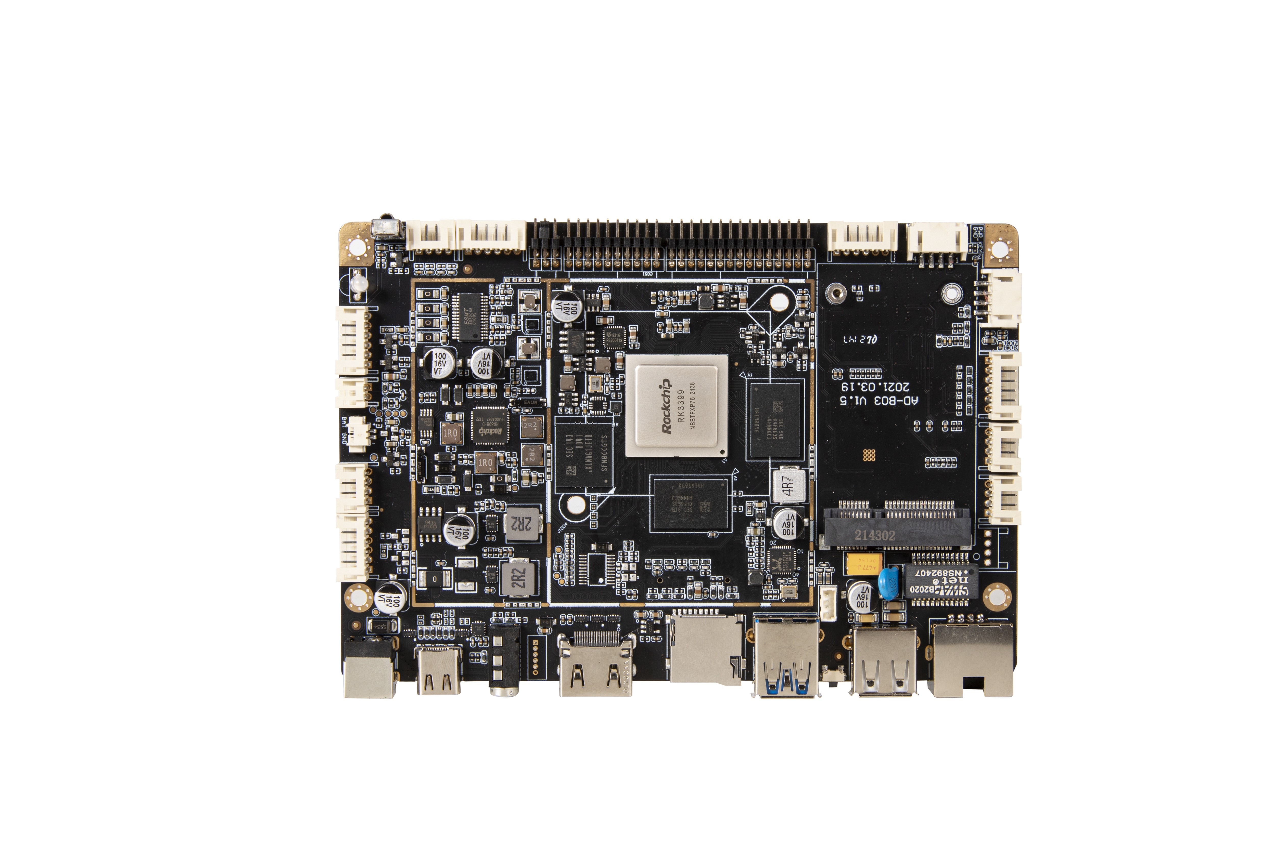 RK3399 Six-core Industrial ARM Board 4+32GB Android 10 OS Used For LCD Commercial Display