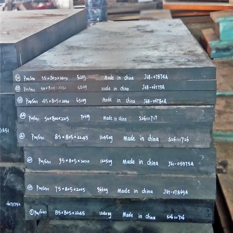 Hot Rolled 1.2311 P20 Steel Plate Plastic Mould Steel Plate Bar Round Bar