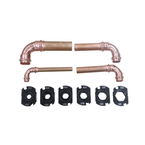 DL-1432-1E V shaped Hydraulic Copper Pipe Crimping Tool V Mold Pincers Help To