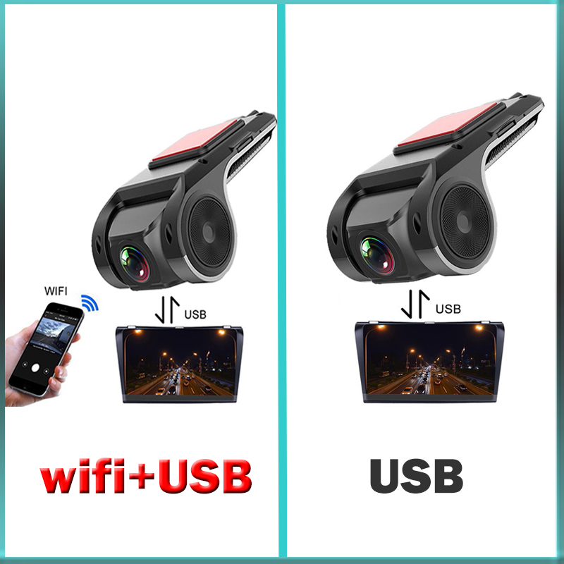 USB Car Dash Cam HD 1080P 170° Wide Angle Recorder Front ADAS Android DVR Night Version