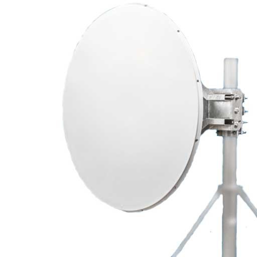 33.4 Ghz Microwave Parabolic Antenna 0.3m/1ft Standard Dual Polarized Antenna
