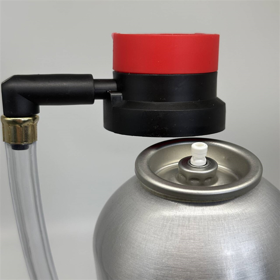 Universal Tire Inflator Valve for Rental Car Companies with Adaptable Design