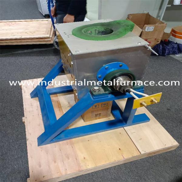 25KW 5KG Industrial Steel Melting Furnace Medium Frequency Iron Scrap Melting