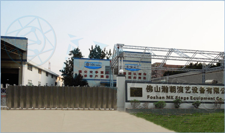 Truss Lift Ground Support Tower Aluminum Lighting System with Aluminum Alloy Certificate