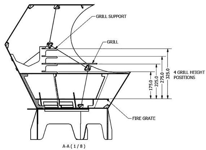 Weathering Steel Grills Corten Steel Decahedron BBQ Fire Pit