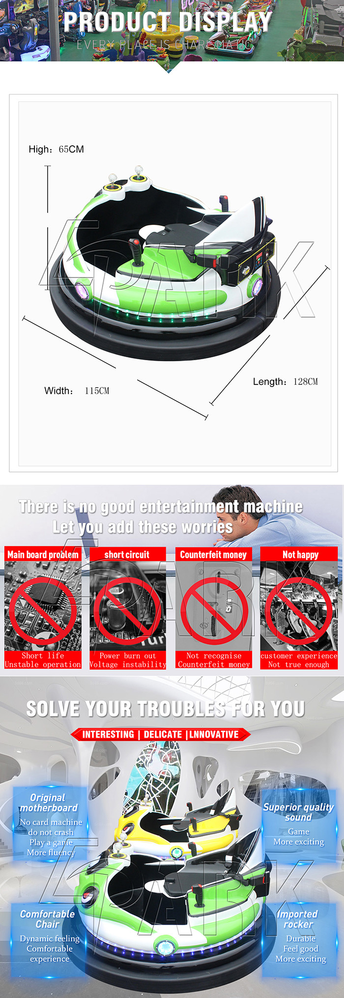 Luxury Laser Battle Game Child Go Kart Bumper Car Attractive And Fashion Cartoon Apperance electric bumper cars