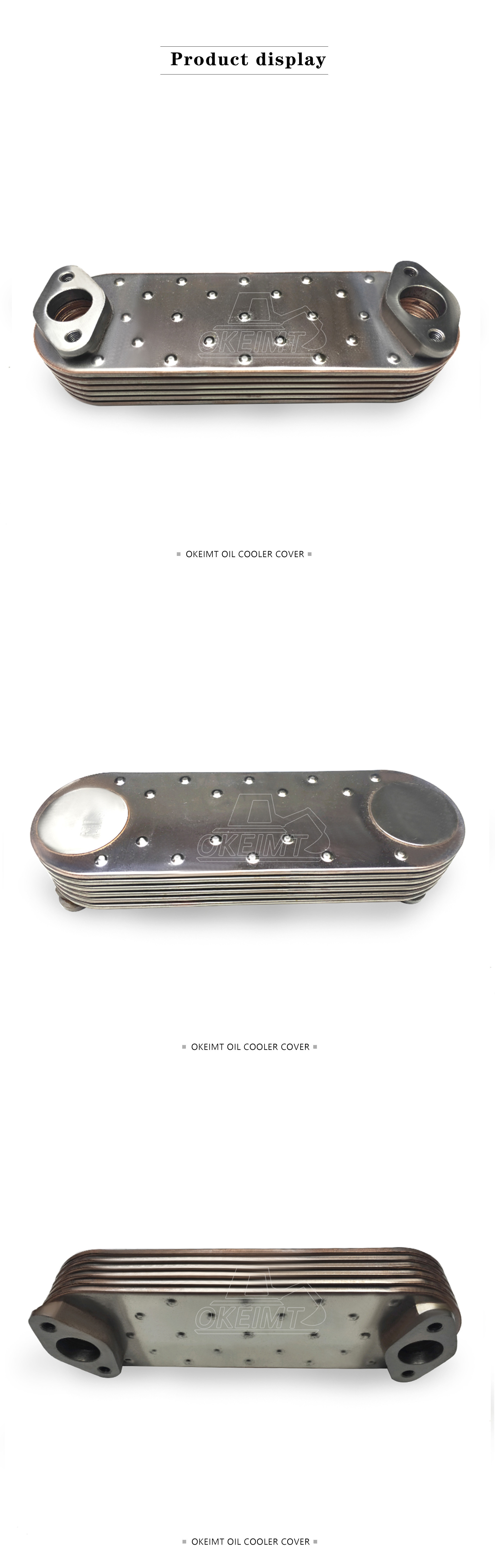 Oil Cooler 9269092 for Liebherr D904NA D904T D904TB D914T D914TI D924TE D924TIE