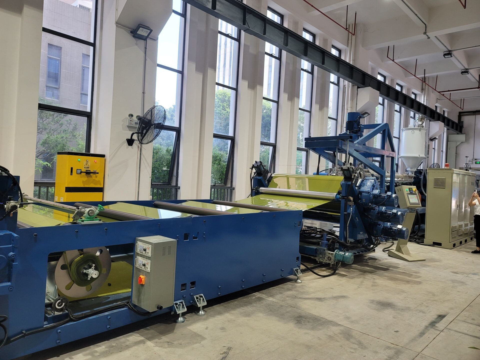 Air Cooled PE Sheet Extrusion Machine 380V/50Hz With CE Certification