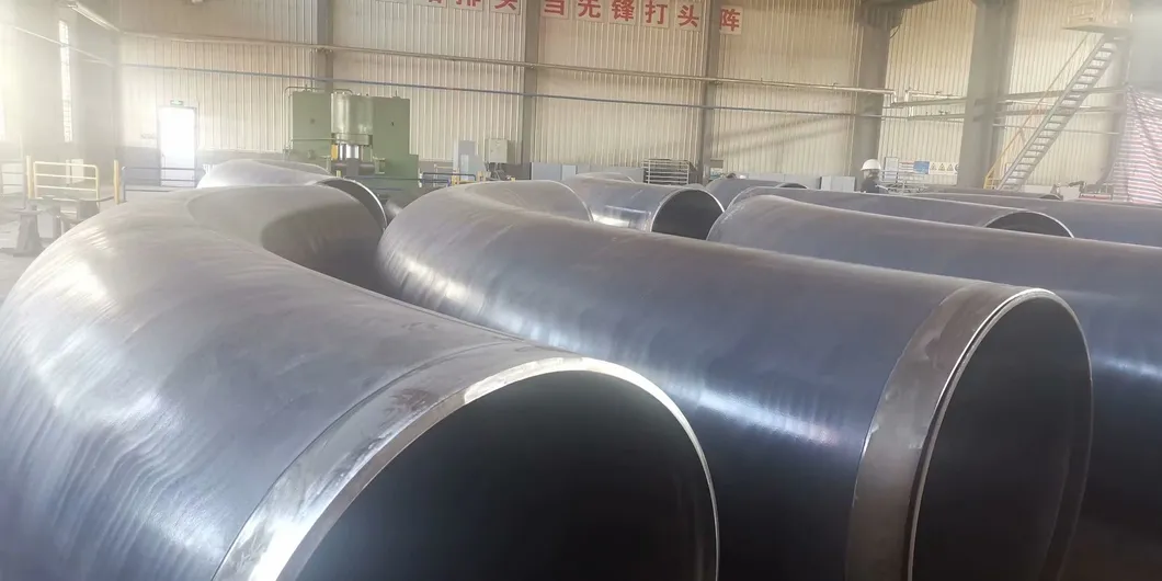 Pipe Bend 3lpe 3PE Feb Coated Steel Pipe Elbow Coating Production Line