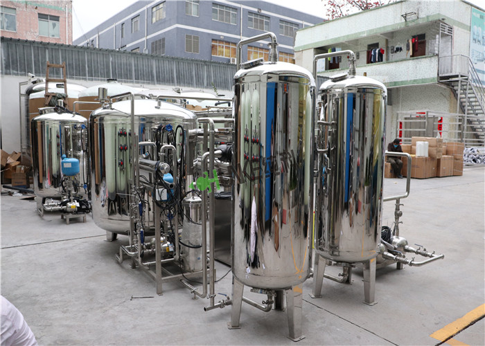 CE Seawater Desalination Equipment / Reverse Osmosis Water Purification Machine