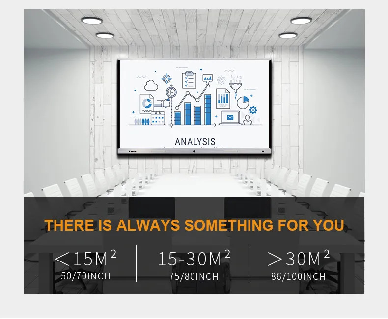 HD Display Electronic Interactive Whiteboard Smart Board Multifunction Self Service Terminal
