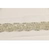 Buy cheap Bugles Sequin Lace Trim Braided Tulle Multi Creations 60mm Width Breathable from wholesalers