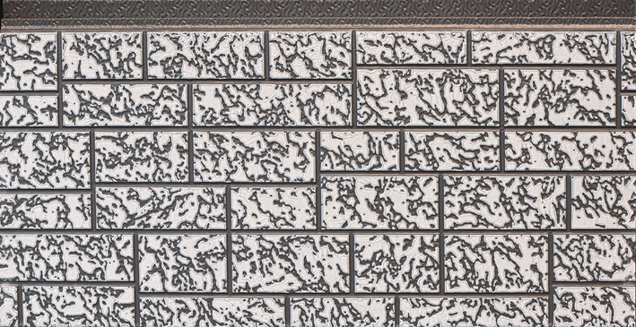 Polyurethane Wall Sandwich Insulation Panel 3D PU Bubble Panels For Exterior Decoration