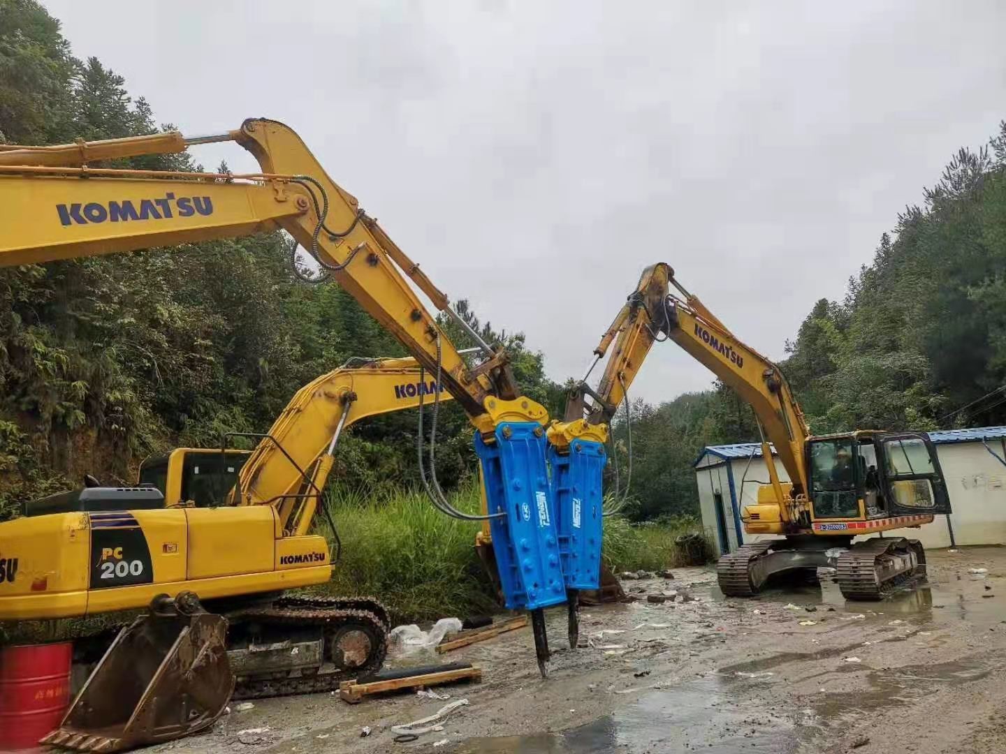 Excavator Demolition Hydraulic Breaker PC400 Rock Hydraulic Hammer