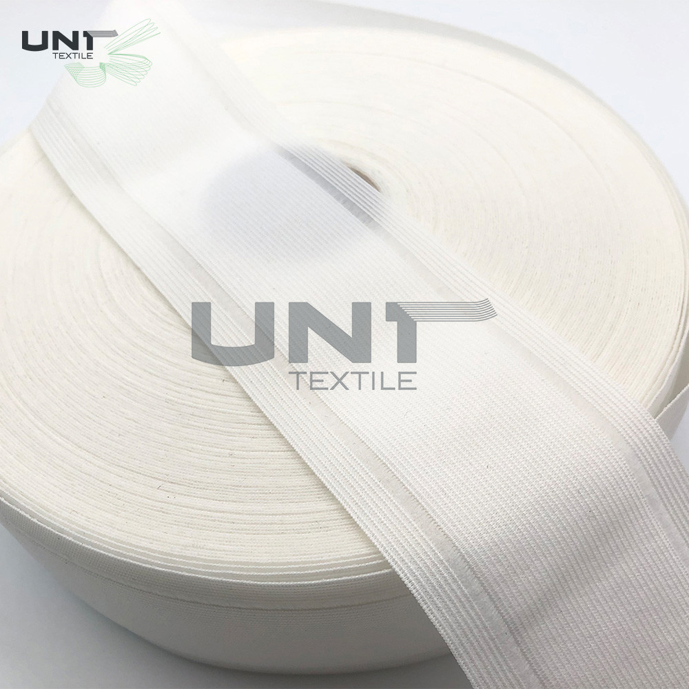 Woven Elastic Waistband Fusible Interlining Double Sides PA Coating