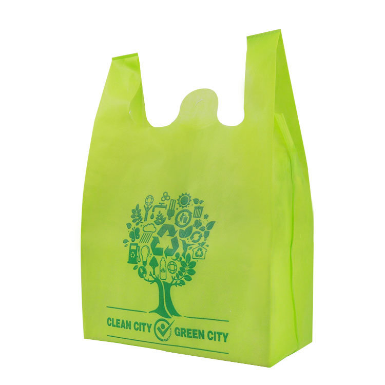 Flat Vest Promotional Nonwoven Bag