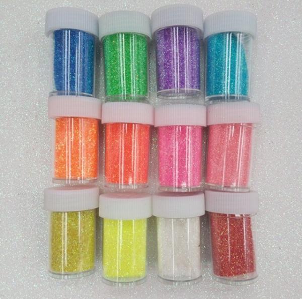 1/8''-1/500'' Decoration Glitter Powder in Bottle Perfect for Adding a Touch of