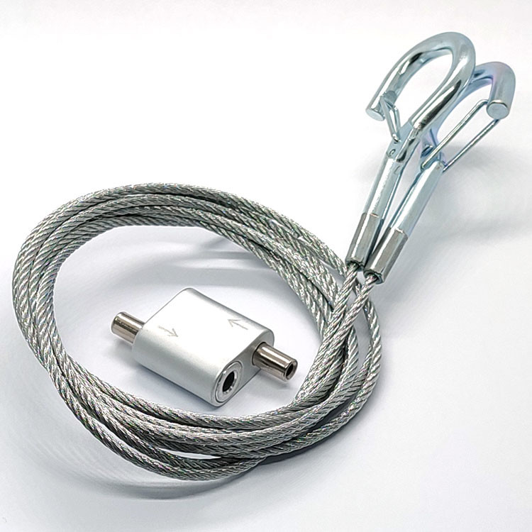 Fixture Displays Cable Hardware Looping Gripper For Hanging Lighting