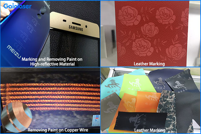 Copper Bearing Portable UV Laser Engraver JCZ For Text