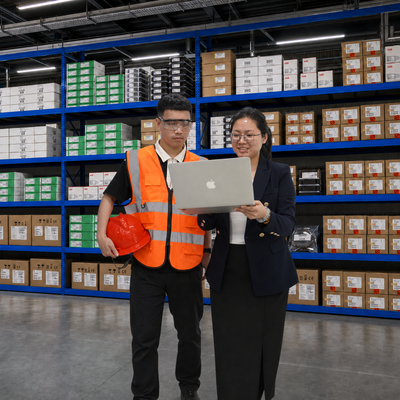 Amikon sales and warehouse team reviewing an order