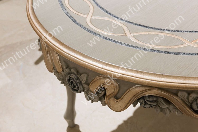 Chinese antique carved wooden dining table FT-103A