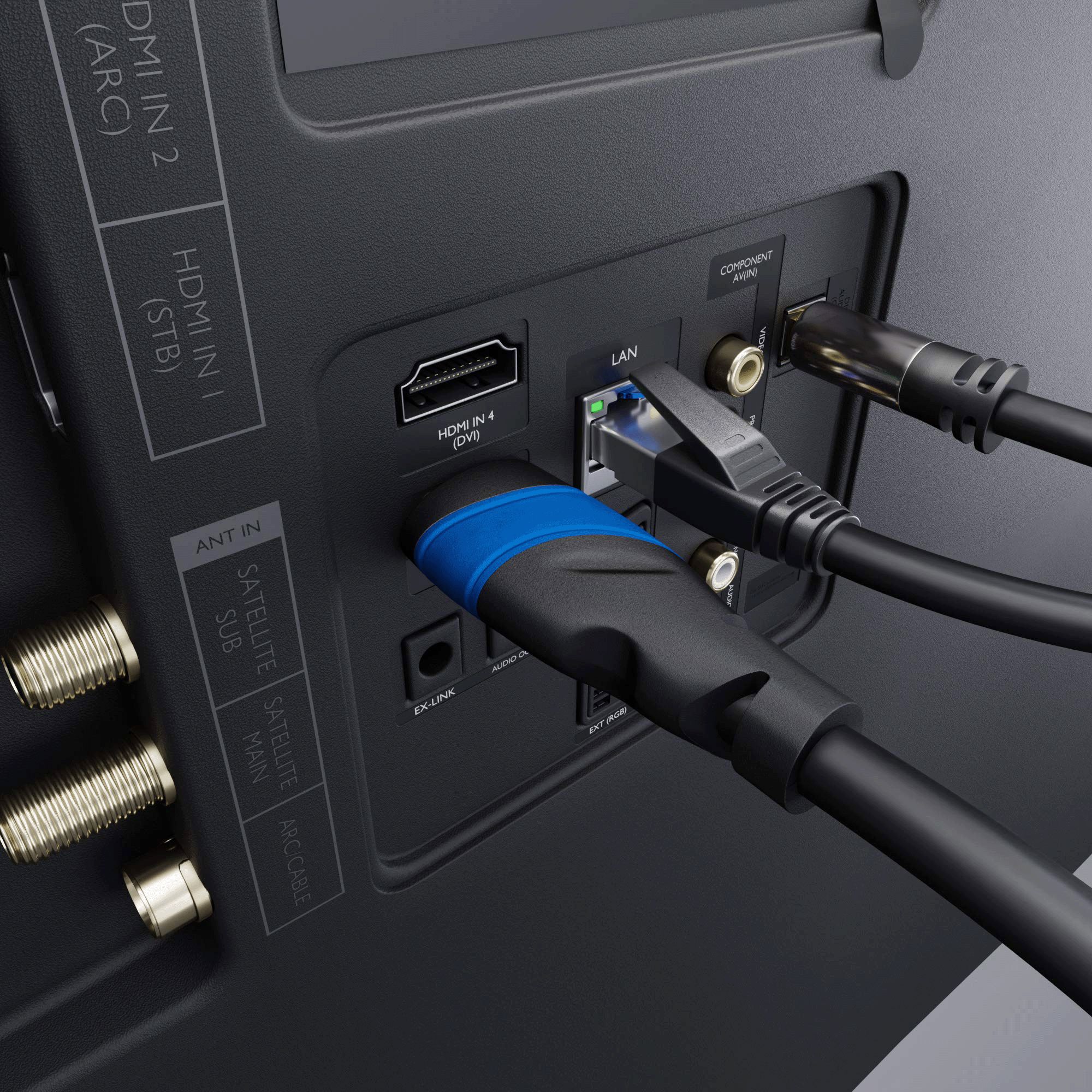 Gold Plated 4K 8K HMDI Cable Video Cable Audio Cable 60Hz 120Hz Full 19pin Port