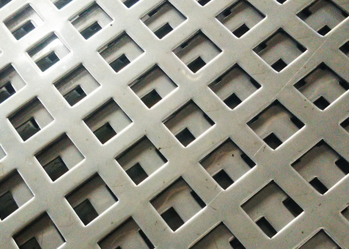 Round Hole 1.2mm 1m Width Stainless Steel Perforated Sheet