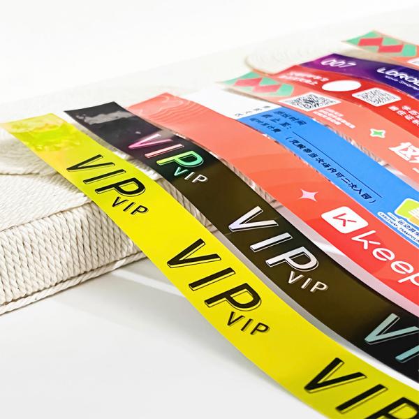 Quality Waterproof Tyvek Paper Wristbands for sale