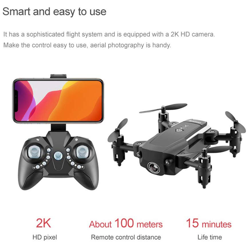 4 Channel Gps Auto Headless 100 meters RC Camera Drone