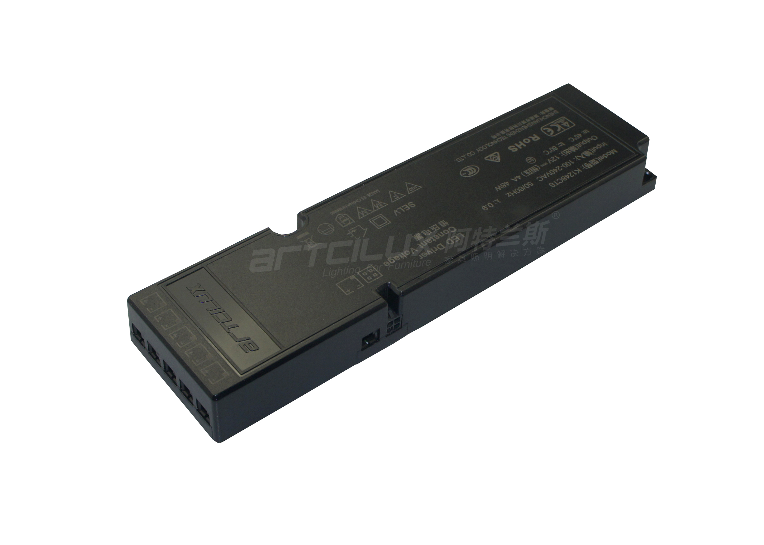 AC220V / 0.5A LED Driver Power Supply DC12V 60W 5A LED Light Strip Power Supply