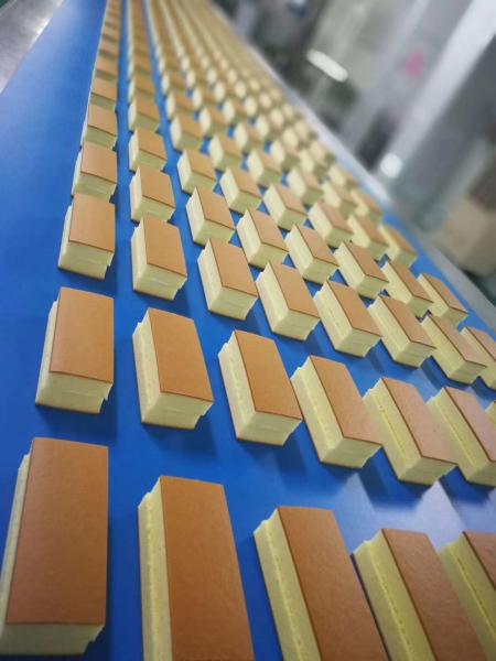 Quality 600 Kg /Hr Capacity Cake Production Line Drawing providing With Production Sandblasting for sale
