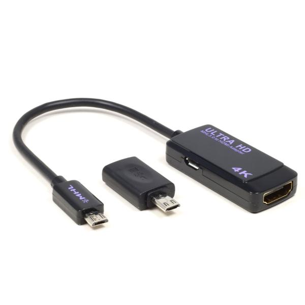 MHL3.0 to HDMI 2Kx4K ULTRA HDTV Adapter Cable For Samsung Galaxy Note 4/Edge S5