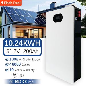 51.2V 314Ah Lithium Ion Solar Battery Pack Stackable Hybrid Solar Inverter for Home Energy Storage Power World Solar Energy
