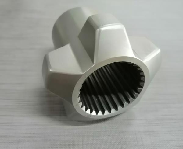 Certified TEX120 Wear Resistance Twin Screw Extruder Components Star Screw