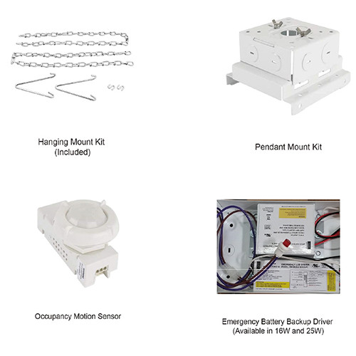110Degree 160lm/W 5000k Linear High Bay LED Lights