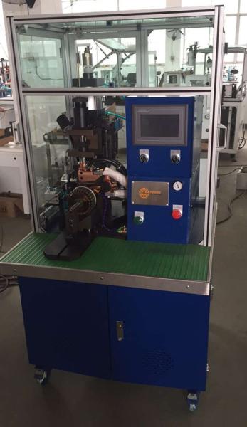 Brushed DC Power Supply Spot Welding Hot Staking Machine For Armature Commutator