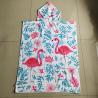 Buy cheap digital printed logo surf hooded poncho towel with pocket from wholesalers