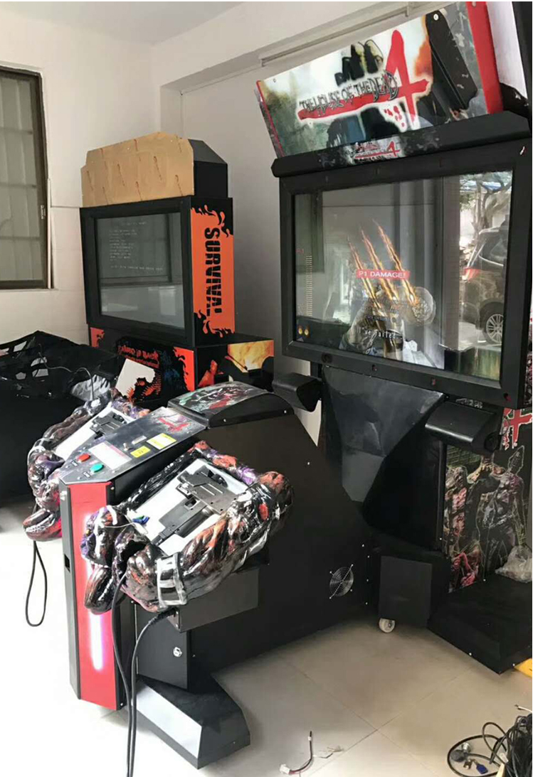 Hot Selling Arcade Coin Operated Simulator Video The House Of Dead 4 Shooting Game Machine