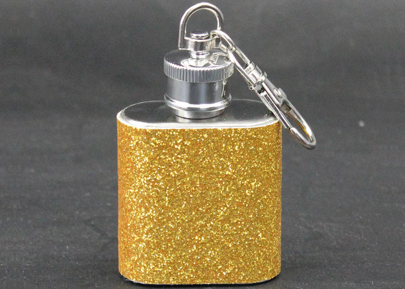 304 Stainless Steel Kitchen Household Items Portable Small Wine Jug With Key Fob