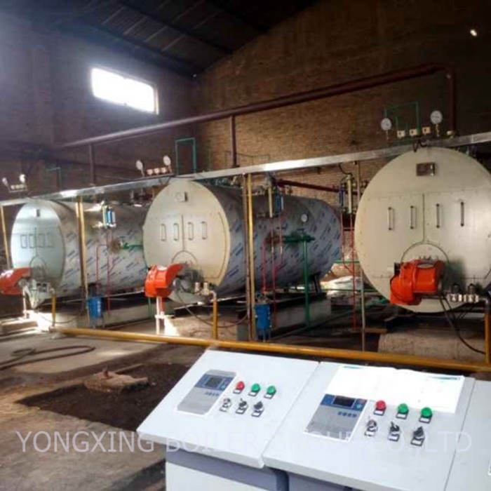 Remarkable Industrial Gas Fired Steam Boilers Energy Saving Effect With Fast Installation