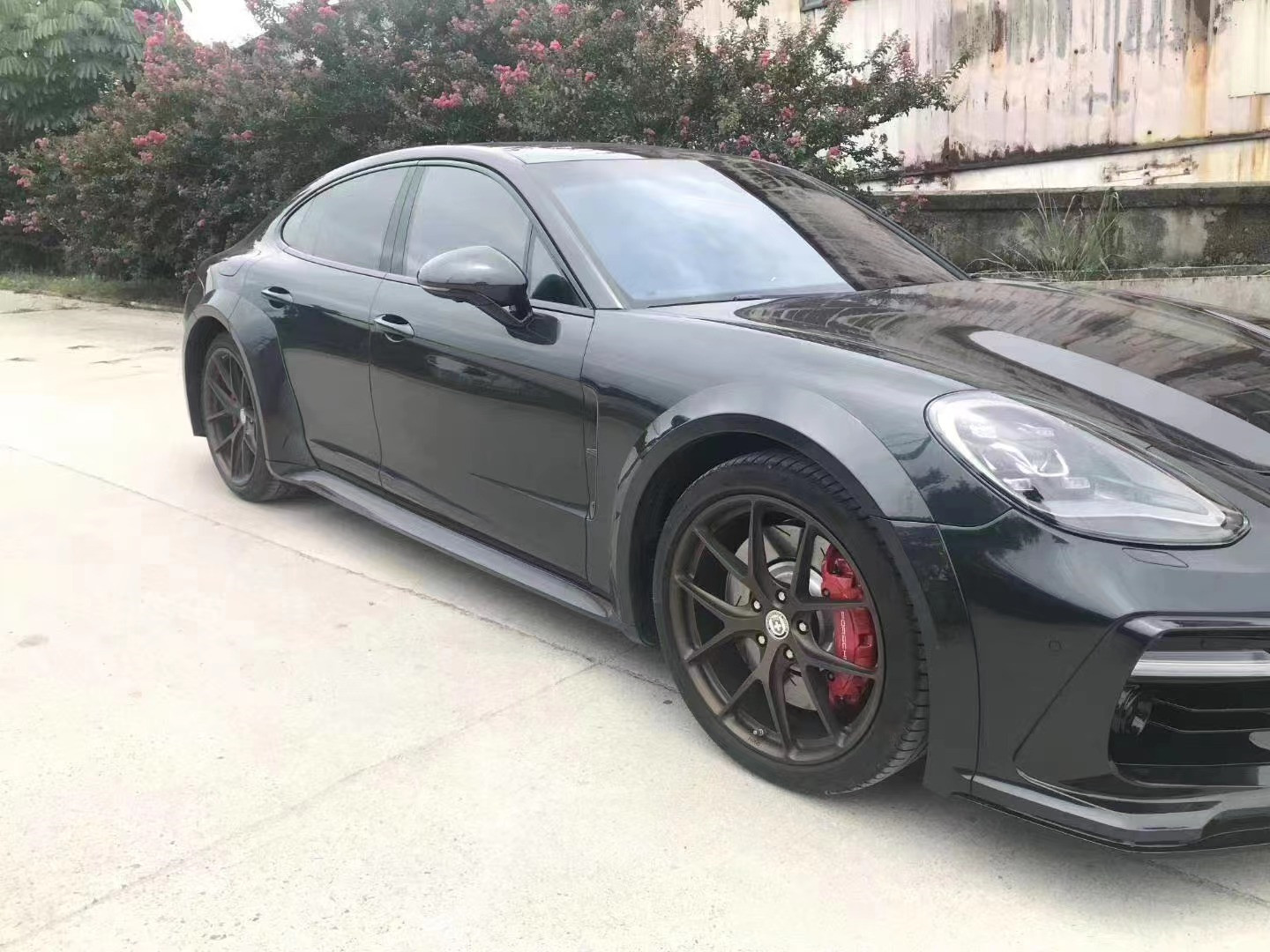 For TechArt Style Body Kit for porsche Paramera 971 Body Kit Wide Body Front and Rear Bumpers